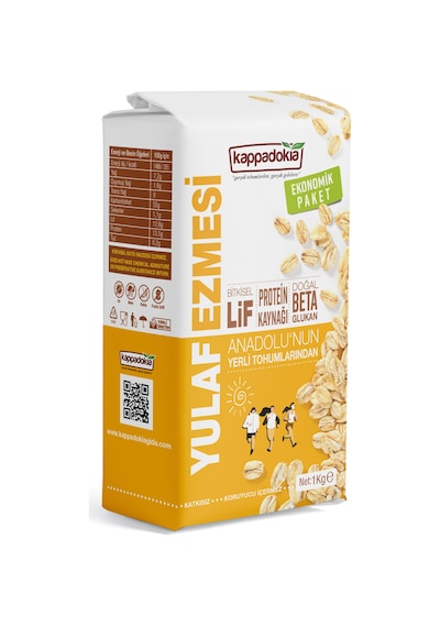 Kappadokia Ekonomik Boy Yulaf Ezmesi 1 KG