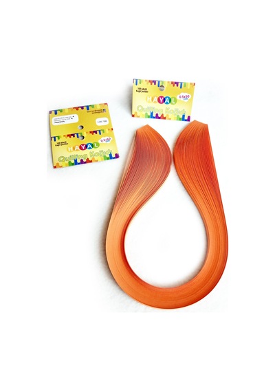 Hayal Quilling Kağıdı - Turuncu Renk 100Lü