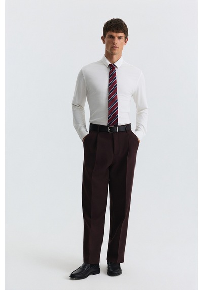 Antioch Comfort Slim Gömlek Ekru