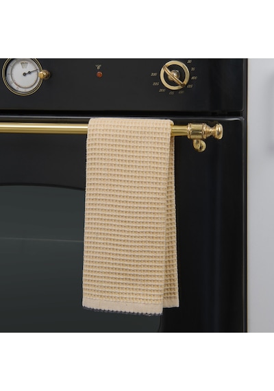 Soft Waffle Mutfak Havlusu - Sarı - 30x50 Cm Çok Renkli