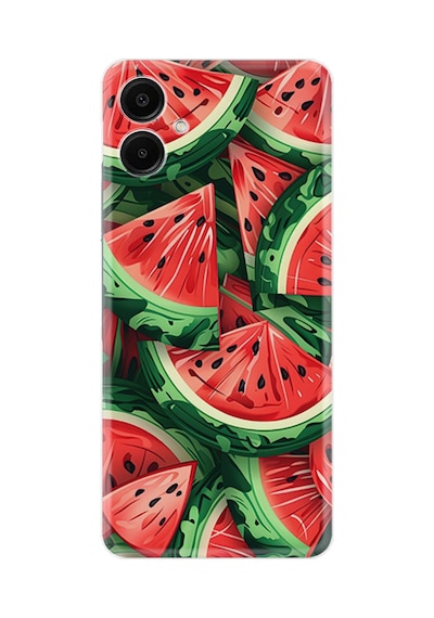 Samsung Galaxy Uyumlu - A06 Kılıf Boutique Baskılı Resimli Karpuz Pcode -002