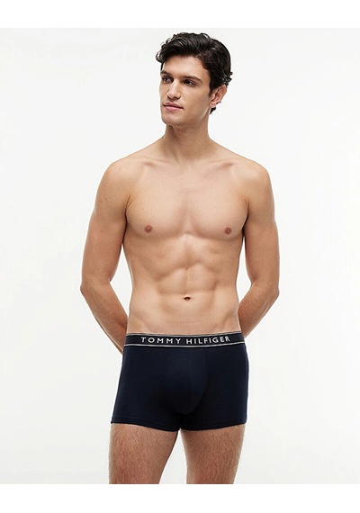 Tommy Hilfiger Pamuklu Erkek Siyah Trunk Boxer 3
