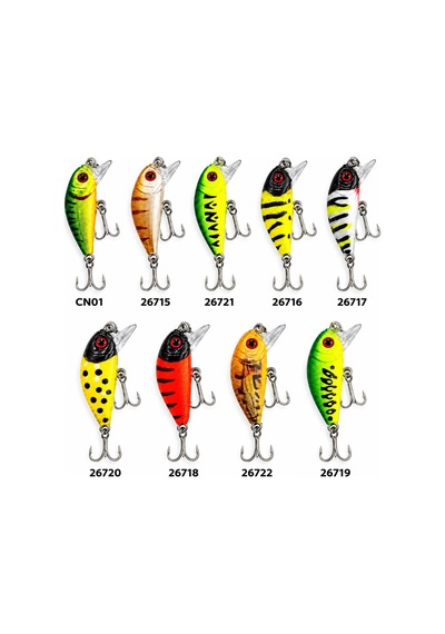 Oskar Beeful 3,8cm 2,6gr Lrf Maket Balık 26722