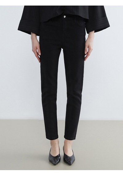 Lcwaıkıkı Classic Siyah Slim Mom Kadın Jean Pantolon