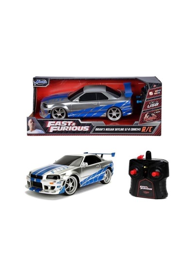 Hızlı Ve Öfkeli Fast & Furious Rc Nissan Skyline Gtr 1:16 Uzaktan Kumandalı Araba