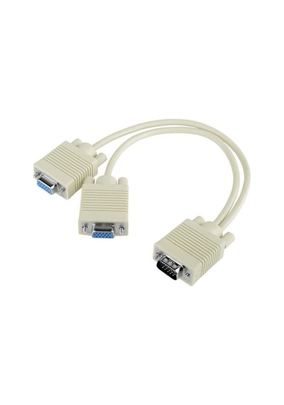 Vga Y Kablo Vga Splitter Vga Çoğaltıcı Vga 2 Vga  Çoklayıcı