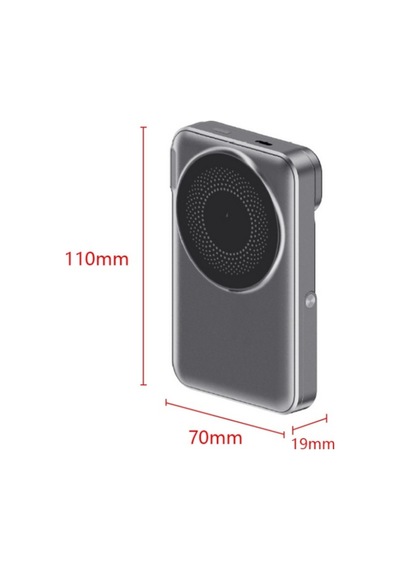Kablosuz Şarj Cihazı 20pd 15w Hızlı Şarj Ultra İnce Powerbank 10000mah Akıllı Saatleri Ve Cep Telefonlarını Destekler Gümüş