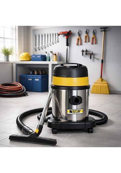 Islak Ve Kuru Elektrikli Süpürge 3420 Wd Metal