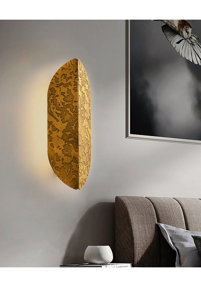 Elara Gold Modern Salon, Yatak Başı Led Aplik