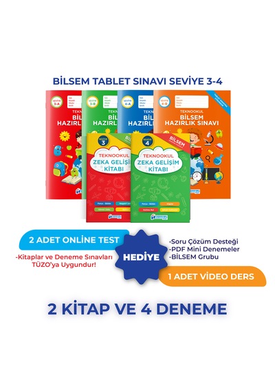 Bilsem Tablet Sınavı Seviye 3-4