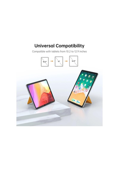 Novoo Rt10 Açı Ayarlı Katlanabilir 10" İnç Ve Üzeri İçin Ultra Slim Tablet Standı Turuncu