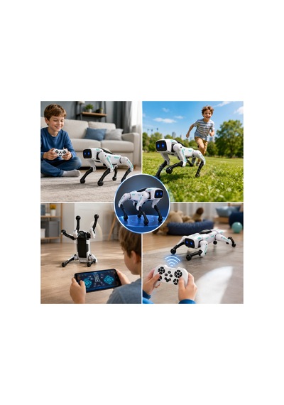 Kumandalı Robot Köpek Yapay Zeka Destekli - 911668552