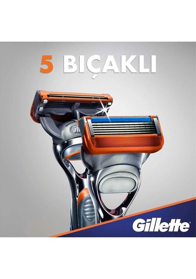 Gillette Fusion5 Tıraş Makinesi + Tıraş Jeli 200 ML