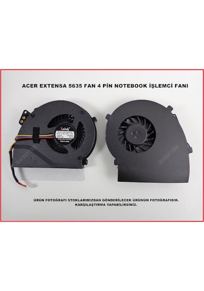 Acer Uyumlu Extensa 5635G Fan Mf60090V1-C120-S99 Ab0805Hx-Tbb Nf02