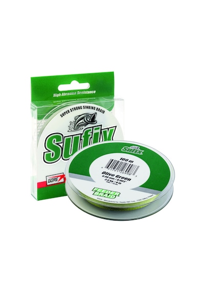 Sufix Feeder Braid İp Misina Olıve Green - 0.12mm - 100mt - 5.4kg