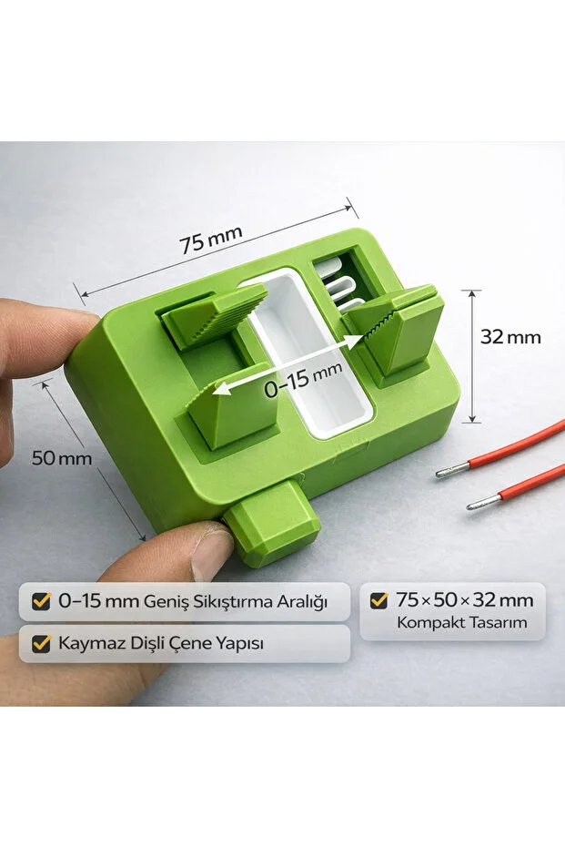 Lehimleme Yardımcı Tutucu 0 15 Mm Ayarlanabilir Kablo Sabitleme Aparatı Pcb & Kablo Tutucu
