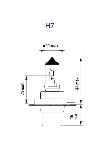 Narva H7 24V Standart Ampul No:48728 2'Li