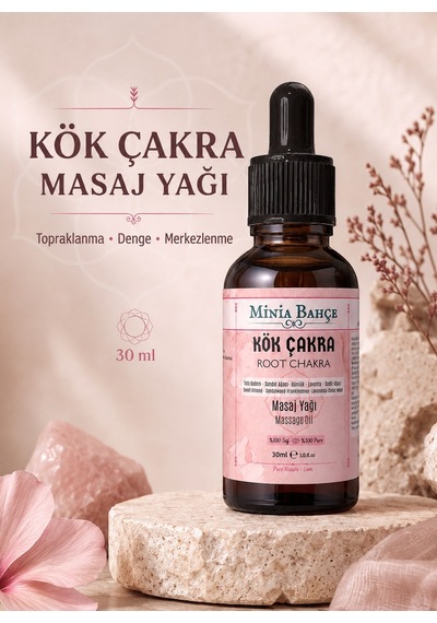 Minia Bahçe Kök Çakra Masaj Yağı 30 ML