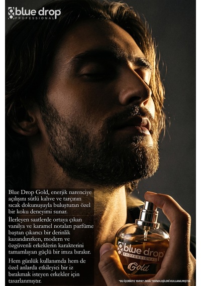 Blue Drop Gold Premium Erkek Parfüm EDT 50 ML