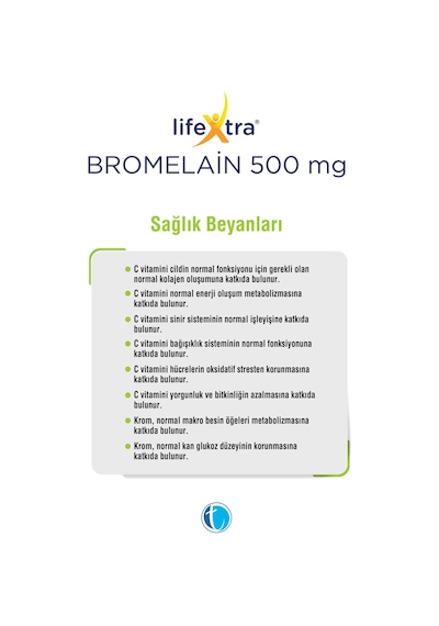 Lifextra Bromelain Complex 30 Kapsül