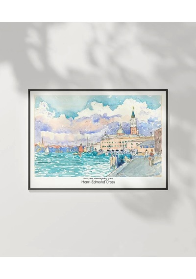 Çerçevesiz Poster Henri-edmond Cross Venedik