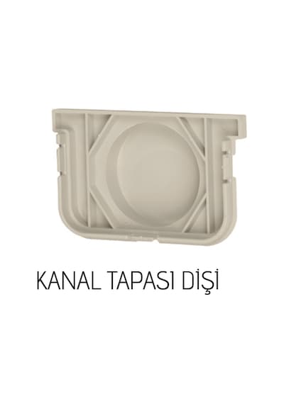 200X145X1000 Plastik Drenaj Kanalı Havuz Izgarası Su Oluğu Tapa