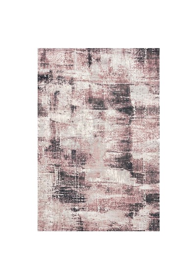 Kartela Halı Lora Halı Kaymaz Taban Makinede Yıkanabilir Halı Gül Kurusu - 80 X 120 Cm