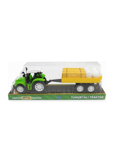 Yumurtalı Traktör Seti Yeşil
