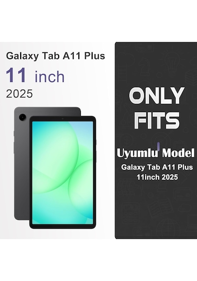 Samsung Galaxy Tab A11 Plus 2025 Uyumlu Tablet Kılıfı Köşe Korumalı Antişok Şeffaf Silikon Kapak Sm-x230 X235 X236 Arka Kapak Samsung Galaxy Tab A11 Plus 2025 Uyumlu Tablet Kılıfı Köşe Korumalı Antişok Şeffaf Silikon Kapak Sm-x230 X235 X236 Arka Kapak