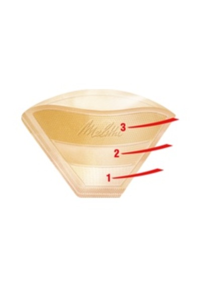 Melitta 1x4 Original Kahverengi Kahve Filtre Kağıdı 80'li