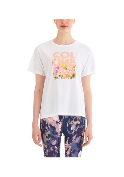 Columbia Csc Floral Blur Kadın Kısa Kollu T-shirt Cs0315-100 001