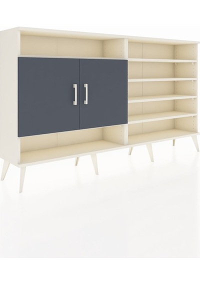 Arges Konsol 7 Raflı 2 Kapaklı 176x30x99 Aytaşı-antrasit/çam Aytaşı-antrasit/çam Arges Konsol 7 Raflı 2 Kapaklı 176x30x99 Aytaşı-antrasit/çam Aytaşı-antrasit/çam