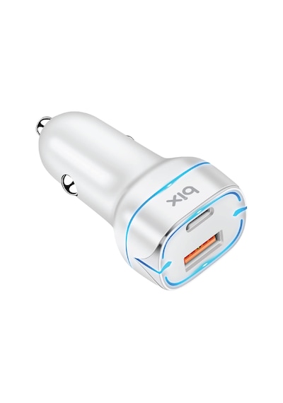 Bx-ccp36wt 38w Type-c Pd 20w Ve Usb-a Qc 3.0 18w Çift Portlu Led Işıklı Araç Şarj Cihazı Beyaz İphone 15/14/13/12/11/x/, İpad, Galaxy S24/s23/s22/s21/s20 Ve Daha Fazlasıyla Uyumlu Bxccp36wt Bx-ccp36wt 38w Type-c Pd 20w Ve Usb-a Qc 3.0 18w Çift Portlu Led Işıklı Araç Şarj Cihazı Beyaz İphone 15/14/13/12/11/x/, İpad, Galaxy S24/s23/s22/s21/s20 Ve Daha Fazlasıyla Uyumlu Bxccp36wt