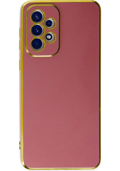 Samsung Uyumlu Galaxy A73 5g Kılıf Volet Silikon Kırmızı