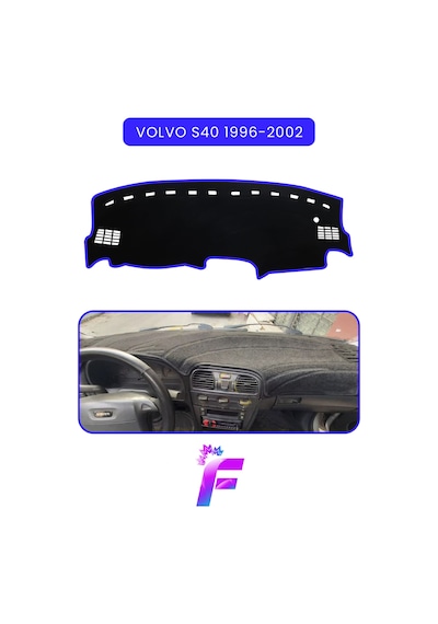 Volvo S40 1996-2002 Torpido Örtüsü Güneşten Korur Kolay Montaj Tam Uyum Tam Koruma C59 Torpido Halısı