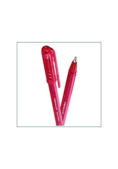Pensan My-Pen 1.0 MM Kırmızı Tükenmez Kalem 25 Adet