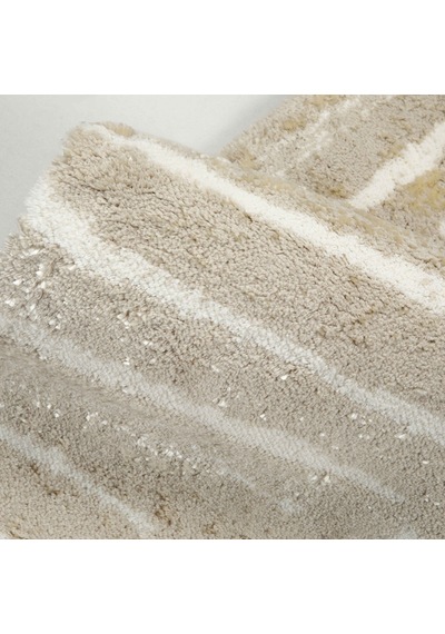 Linens Stria 60x100 Cm Banyo Paspası Latte Bej