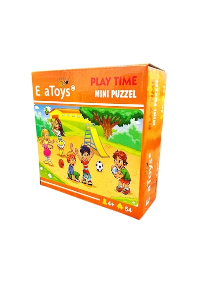 Ahşap Play Time Mini Puzzle 4 Yaş 54 Parça