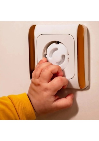 Ergonomik Çocuk Güvenliği İçin Priz Kapatıcı Seti 6 Adet