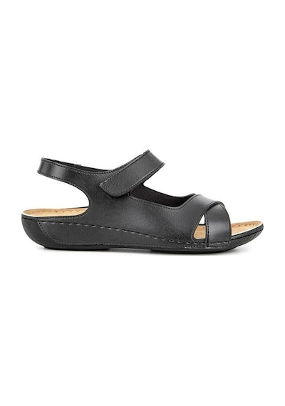 Muya Flores 32240-430 Anatomik Taban Kadın Sandalet Siyah 36-40 Siyah