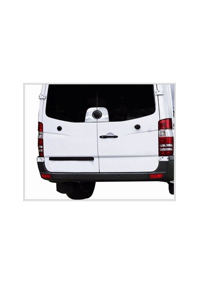 Vw Crafter Krom Arka Amblem Çerçeve 2 Prç. P.Çelik 2006-2016