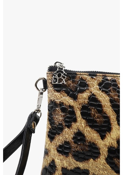 Sosela 67-6019 Kadın Leopar Portföy Çanta Leopar