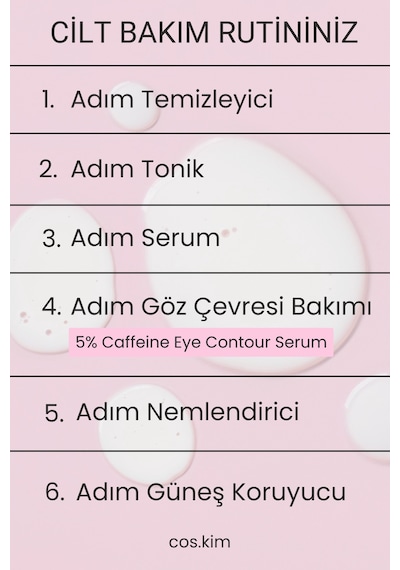 %5 Kafein Içeren Morluk - Aydınlatıcı Ve Canlandırıcı Göz Altı Serumu 30 Ml