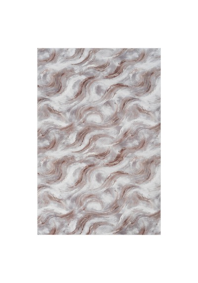 Villadia Home Textile Kaymaz Taban Modern Desen Halı Yolluk Leke Tutmaz Kolay Temizlenir Koridor Salon Yatak Mutfak Odası Vd4044vizon Vizon