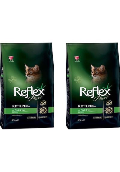 Reflex Plus Kitten Tavuklu Yavru Kedi Maması 2 x 1500 G