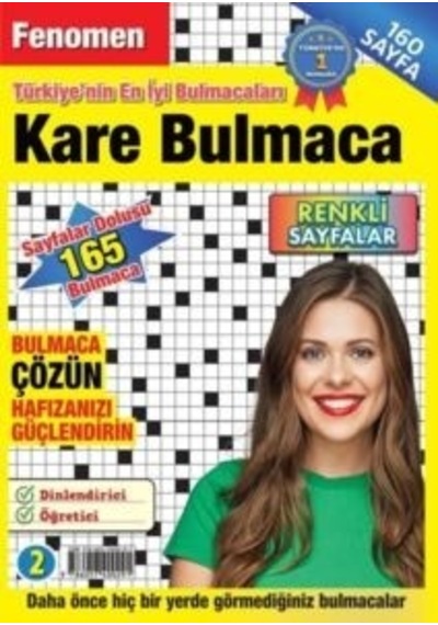 Fenomen Kare Bulmaca 2- Maxı Yayıncılık