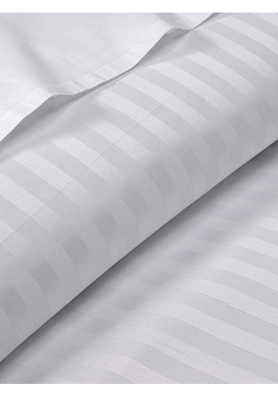 Caqqa 10 Adet Çizgili Saten Yastık Kılıfı 50 X 70 Cm