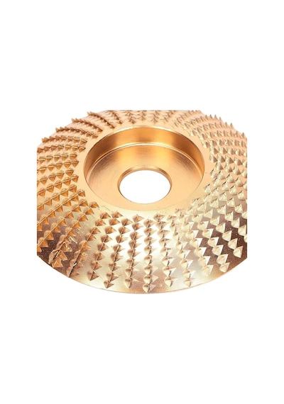 Depolife Ahşap Törpü Eğe Disk 85mm Kuksa Tabak Oval Oyma Açılı Taşlama Diski Aşındırıcı Oyma Şekillendirme