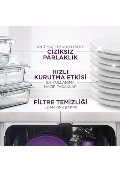 Mucize Bulaşık Makinesi Deterjanı Kapsülü/tableti 25 Yıkama