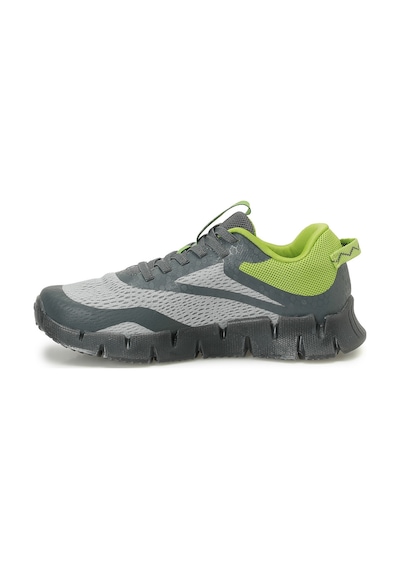 Reebok Zıg N Glow 3 Elastıc Lace Gri Unisex Çocuk Koşu Ayakkabısı Gri-grı